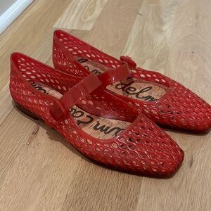 Sam Edelman red jellies
